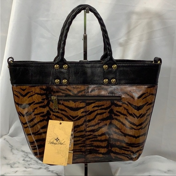 NWT- Patricia Nash Analia Top Handle Crossbody - Tiger - Picture 5 of 5